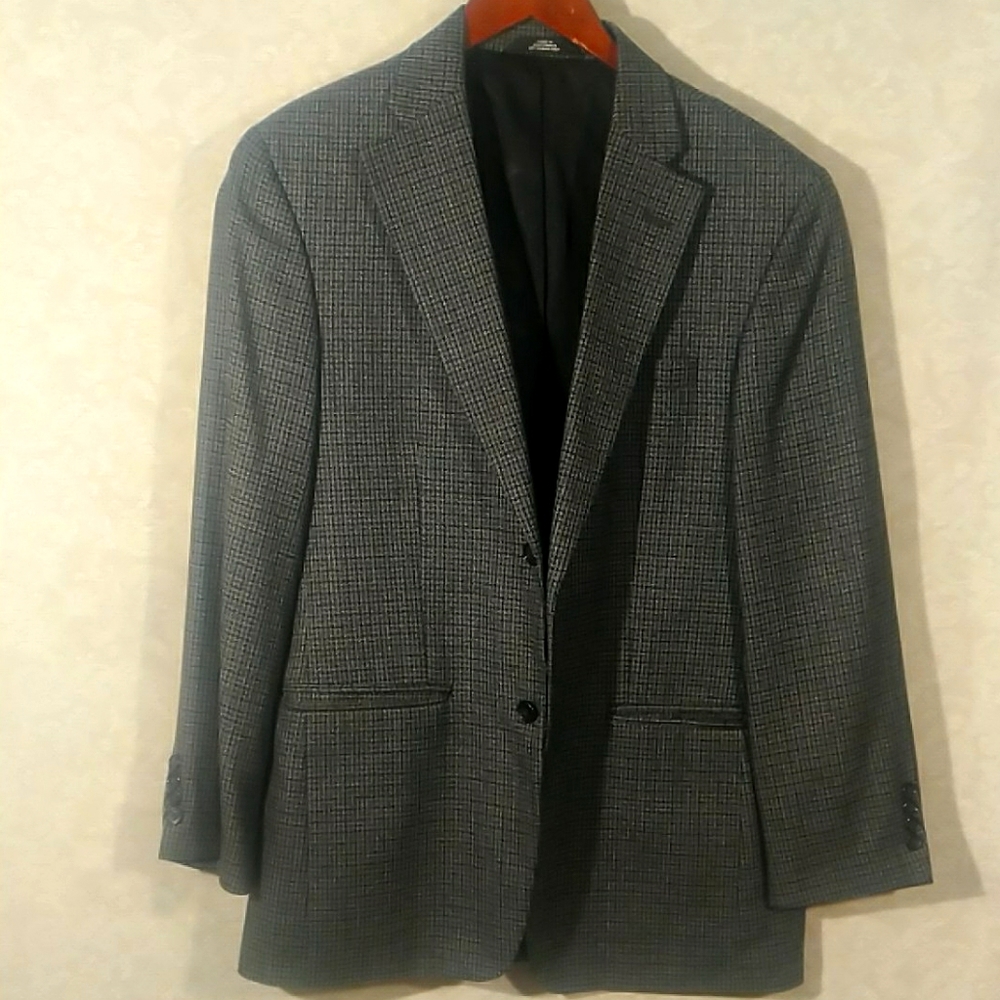Haggar light tweed blazer
